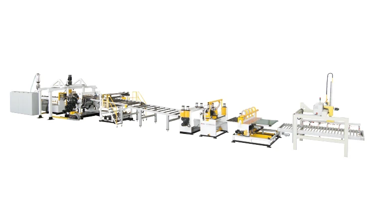 High-performance PC solid sheet extrusion line High-performance PC solid sheet extrusion line